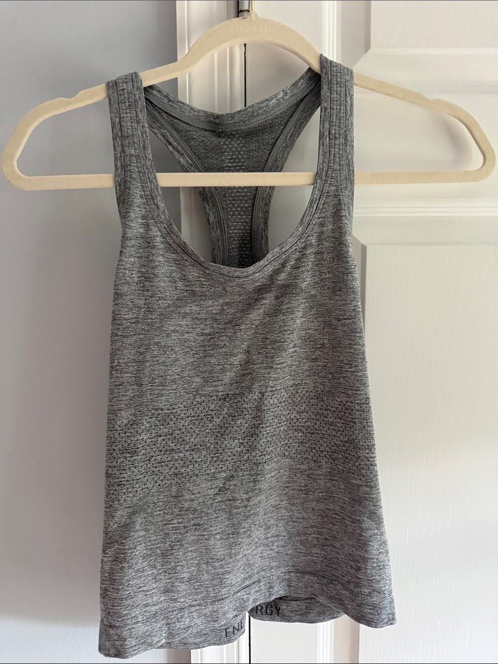 lululemon athletica Grey Racerback Performance Tank - Picture 2 of 2
